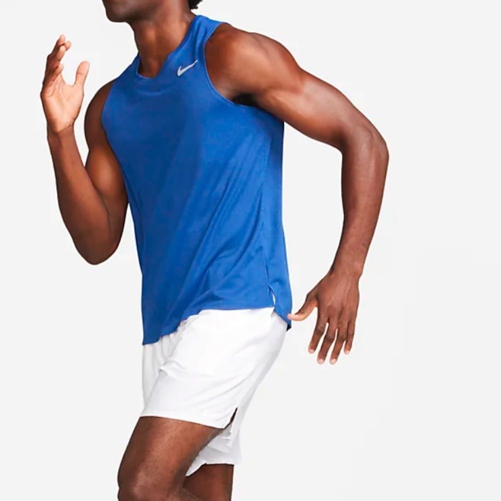 Nike Miler Men's Dri-FIT Running Tank - Picture 4 of 6